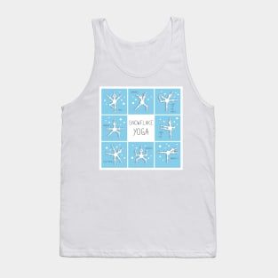 Snowflake doing yoga Tank Top